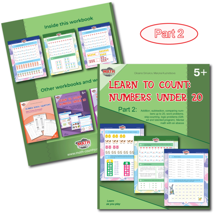 Math Country 10 kindergarten math lessons with homework