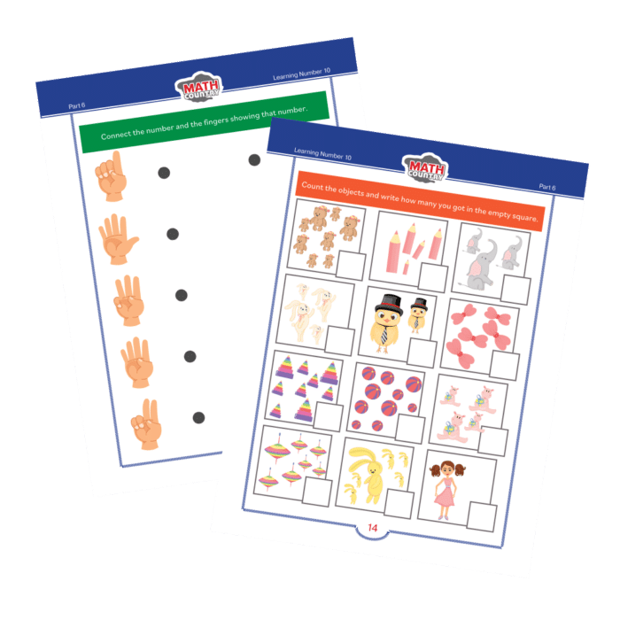 number 10 worksheets number matching worksheets 1-10 counting objects worksheets 1 10