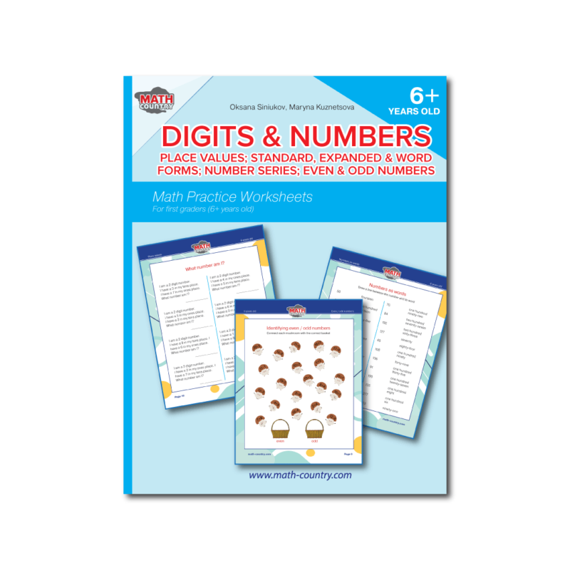 Math Worksheets Grade 1: Place Value (age 6+) | Math Country