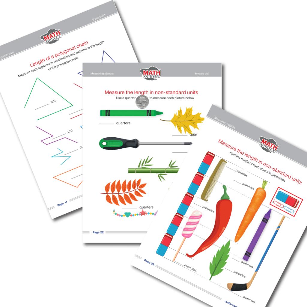 Math Worksheets Grade 1 Measurement Age 6 Math Country 0062