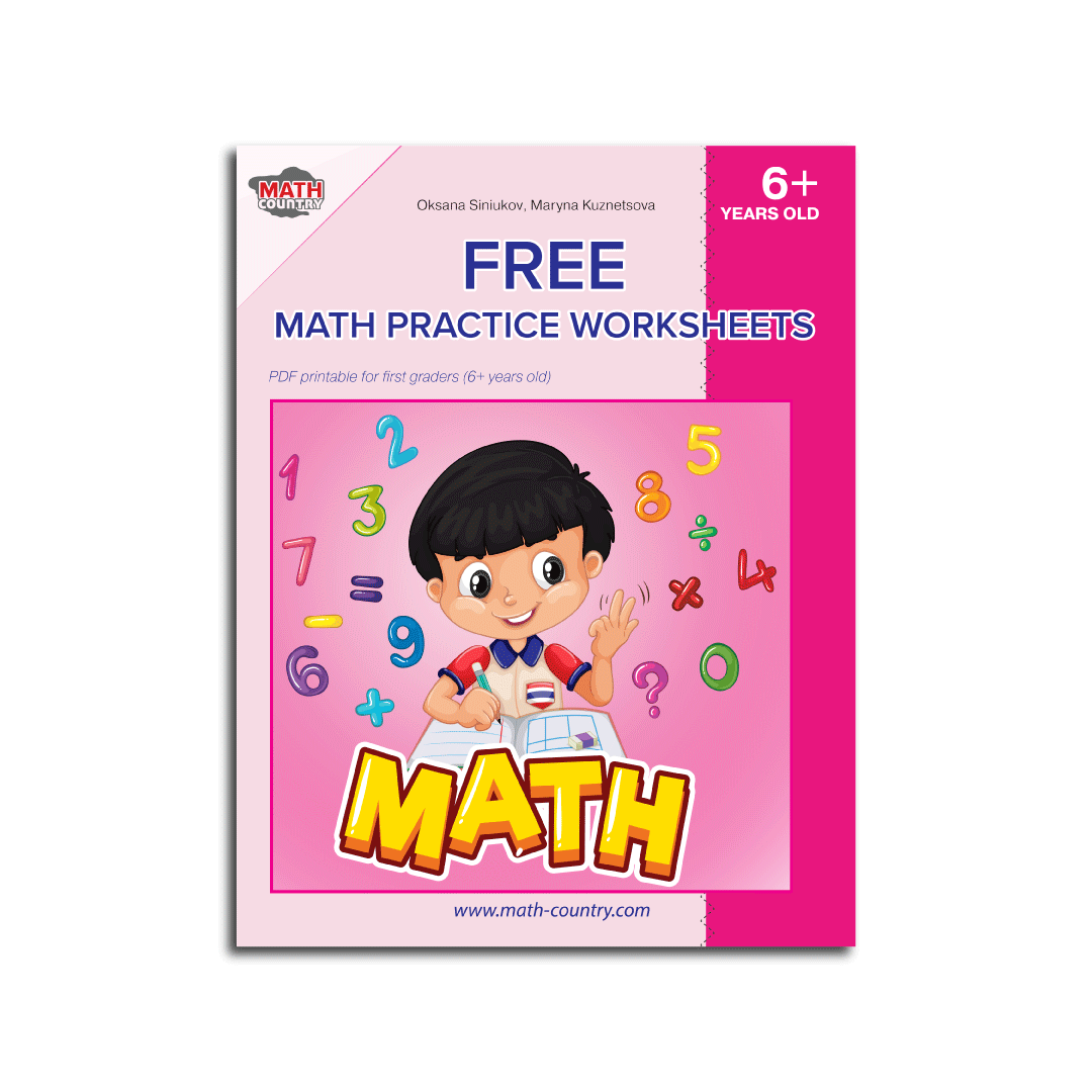 Free Math Practice Worksheets PDF Printable For 1st Graders 6 Year 