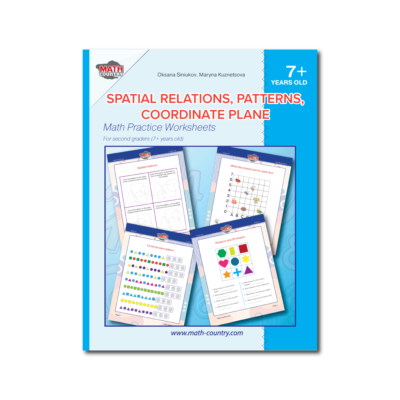 Spatial Math Toolbox Spatial relations, Patterns. Math Worksheets grades 2-3 (age 7+) – Math ...