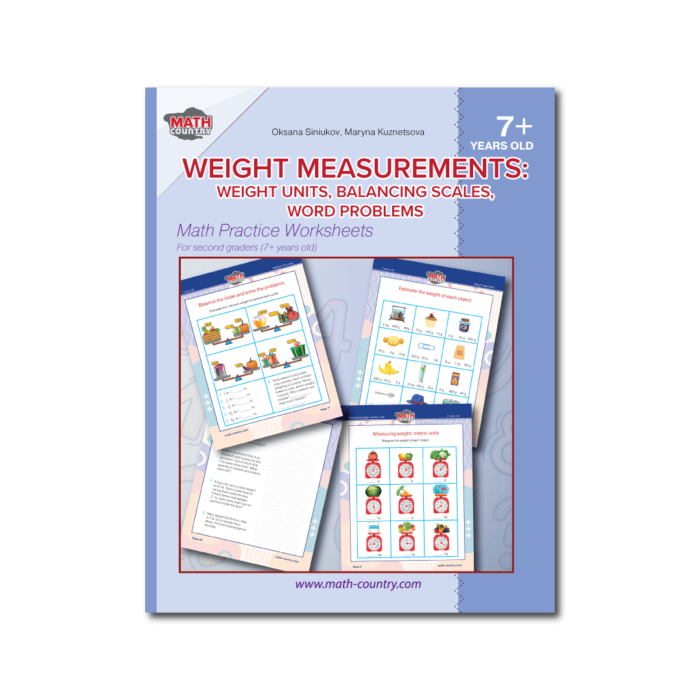 2nd grade measurement worksheets weight