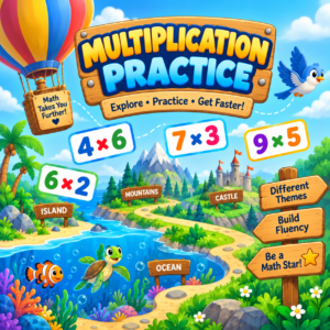 Addition and subtraction to 10 math practice game